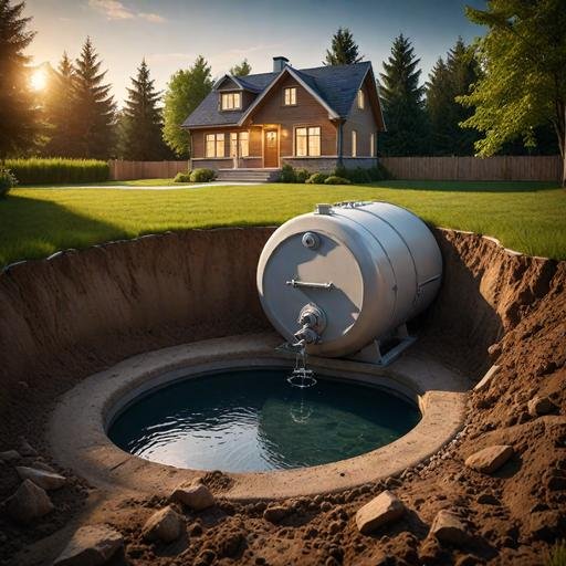 Широкий выбор септиков и кессонов из гидробетона от производителя